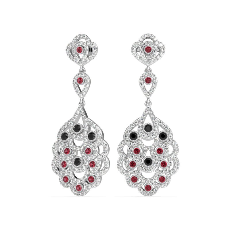 Vintage Bridal Chandelier Earrings