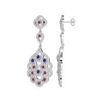 Vintage Bridal Chandelier Earrings