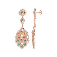 Vintage Bridal Chandelier Earrings