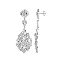 Vintage Bridal Chandelier Earrings