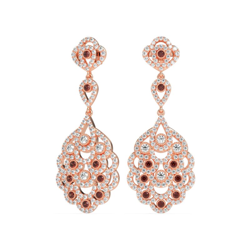 Vintage Bridal Chandelier Earrings