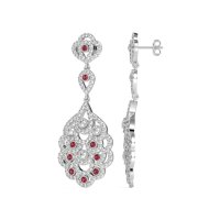 Vintage Bridal Chandelier Earrings