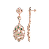 Vintage Bridal Chandelier Earrings