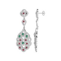 Vintage Bridal Chandelier Earrings