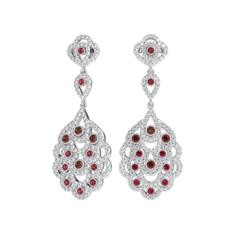 Vintage Bridal Chandelier Earrings