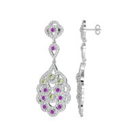 Vintage Bridal Chandelier Earrings