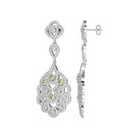 Vintage Bridal Chandelier Earrings