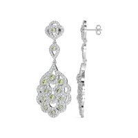 Vintage Bridal Chandelier Earrings