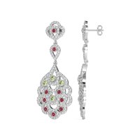 Vintage Bridal Chandelier Earrings