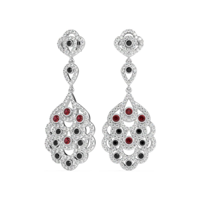 Vintage Bridal Chandelier Earrings