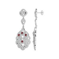 Vintage Bridal Chandelier Earrings