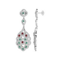 Vintage Bridal Chandelier Earrings