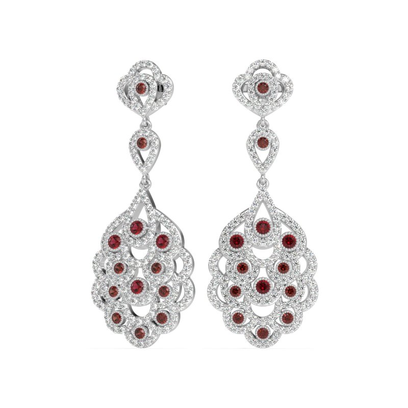 Vintage Bridal Chandelier Earrings