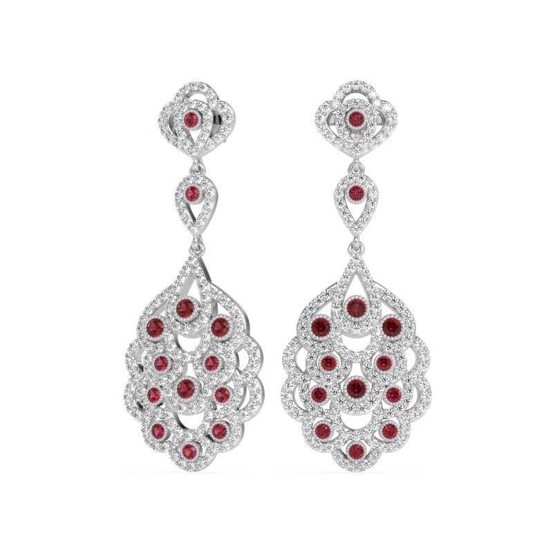 Vintage Bridal Chandelier Earrings