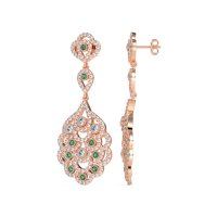 Vintage Bridal Chandelier Earrings