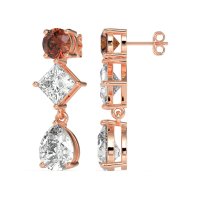 Multi-Shape Dangle Earrings