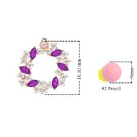 Marquise Fairy Cluster Earrings