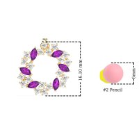 Marquise Fairy Cluster Earrings