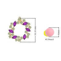 Marquise Fairy Cluster Earrings