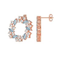 Marquise Fairy Cluster Earrings