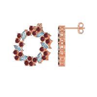 Marquise Fairy Cluster Earrings