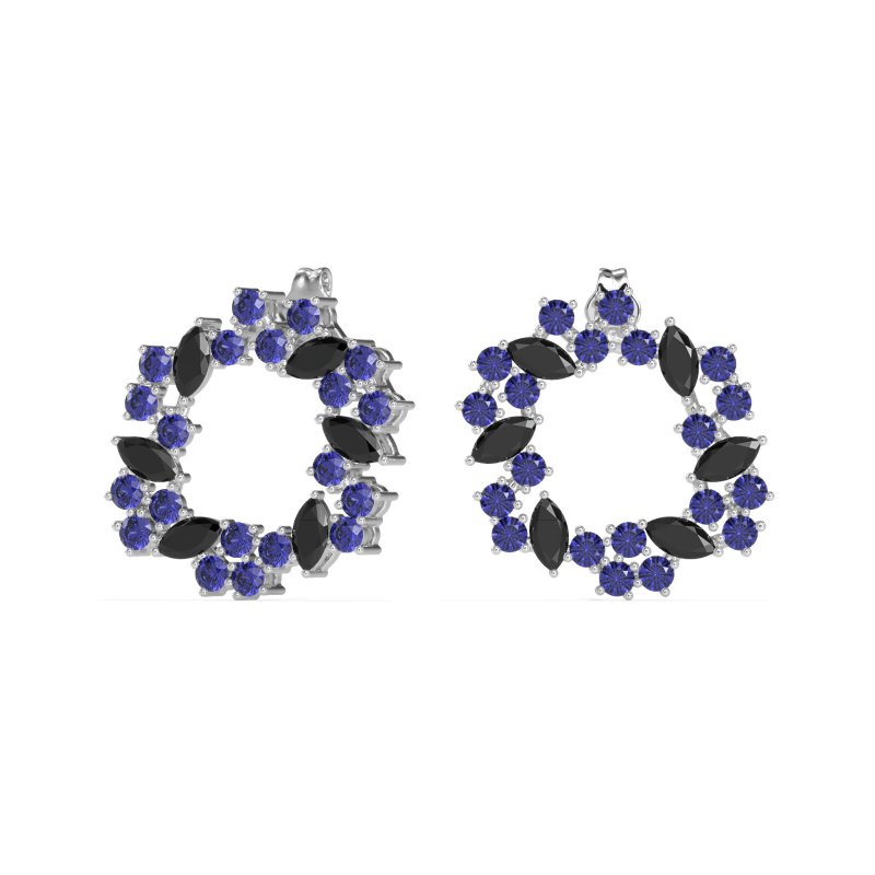 Marquise Fairy Cluster Earrings