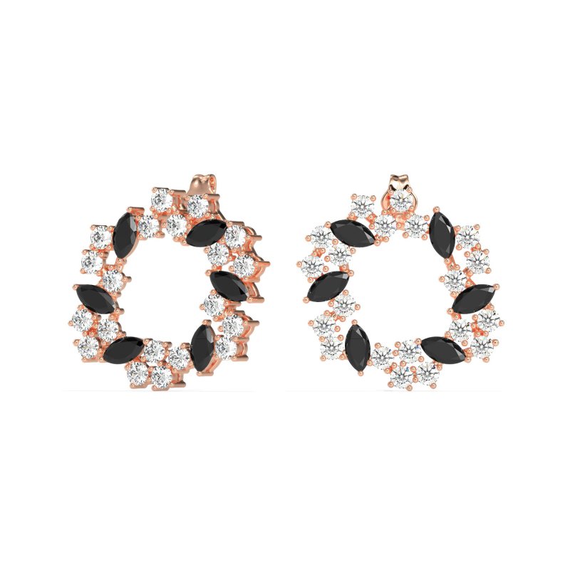 Marquise Fairy Cluster Earrings