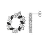 Marquise Fairy Cluster Earrings