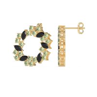 Marquise Fairy Cluster Earrings