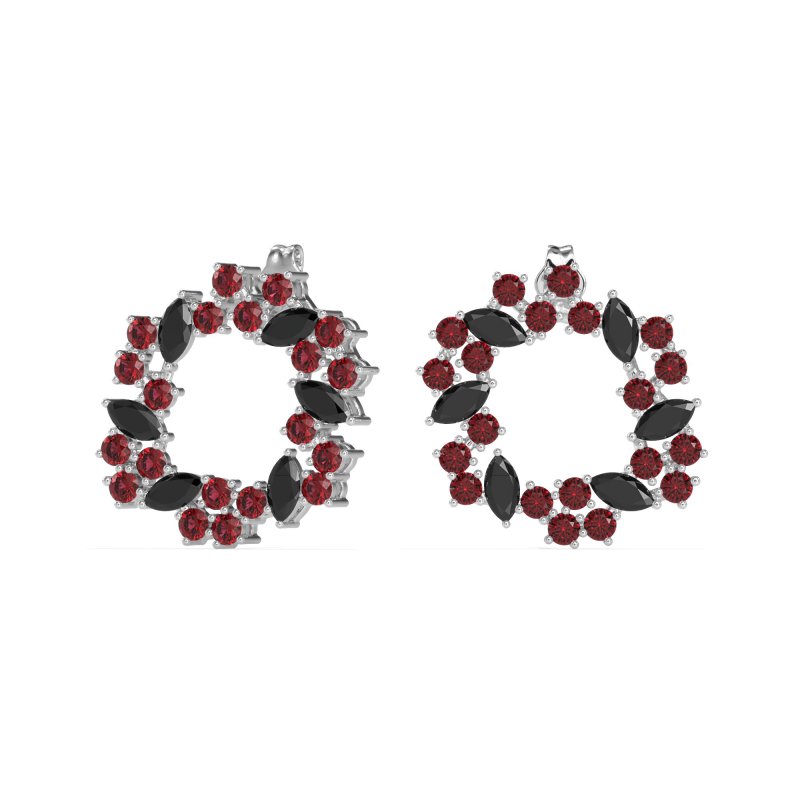 Marquise Fairy Cluster Earrings