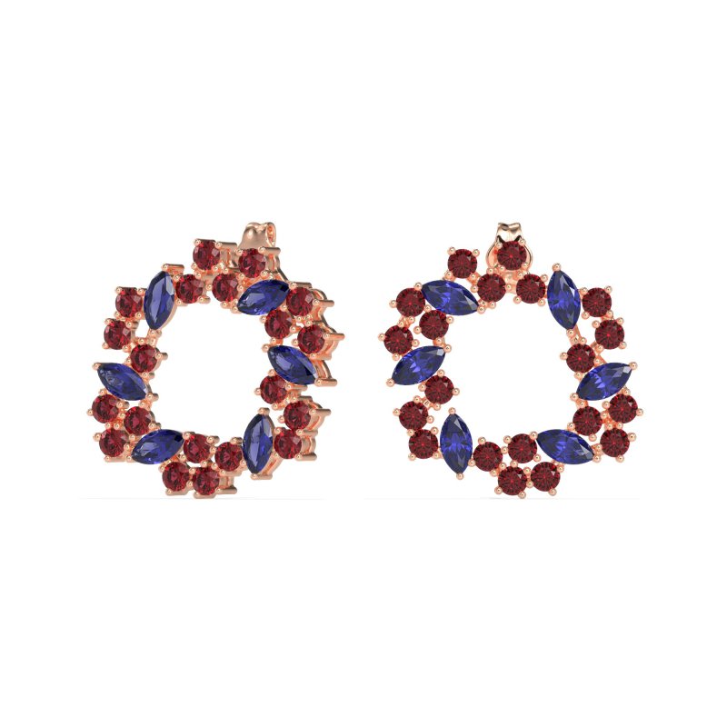 Marquise Fairy Cluster Earrings