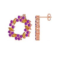 Marquise Fairy Cluster Earrings