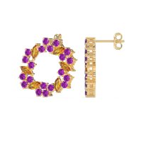 Marquise Fairy Cluster Earrings