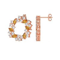 Marquise Fairy Cluster Earrings