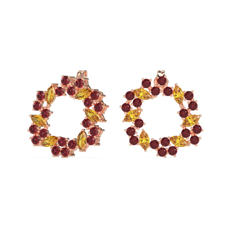 Marquise Fairy Cluster Earrings