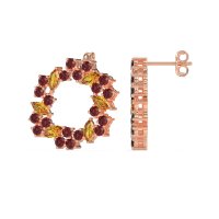 Marquise Fairy Cluster Earrings