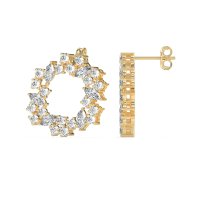 Marquise Fairy Cluster Earrings