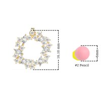 Marquise Fairy Cluster Earrings