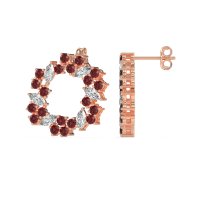 Marquise Fairy Cluster Earrings