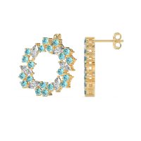Marquise Fairy Cluster Earrings