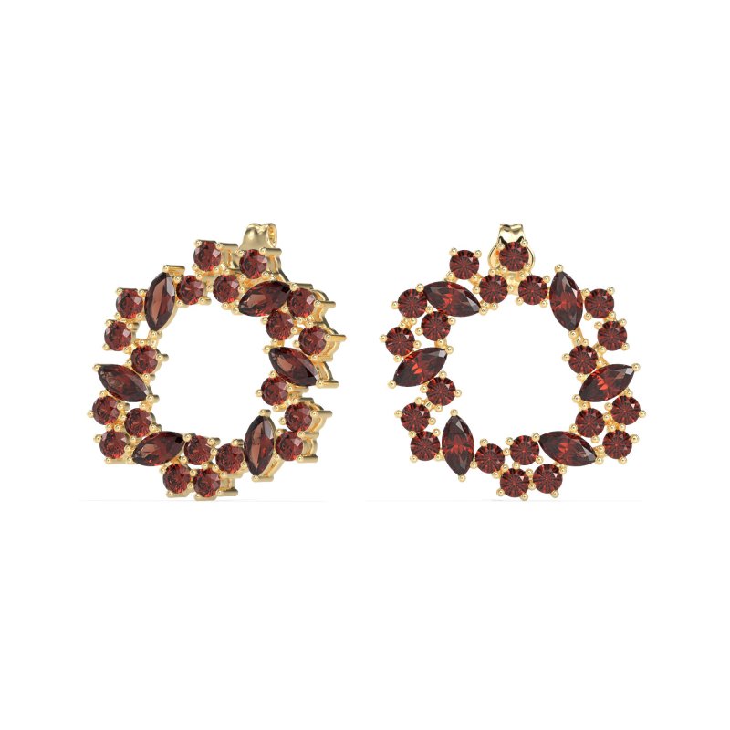 Marquise Fairy Cluster Earrings
