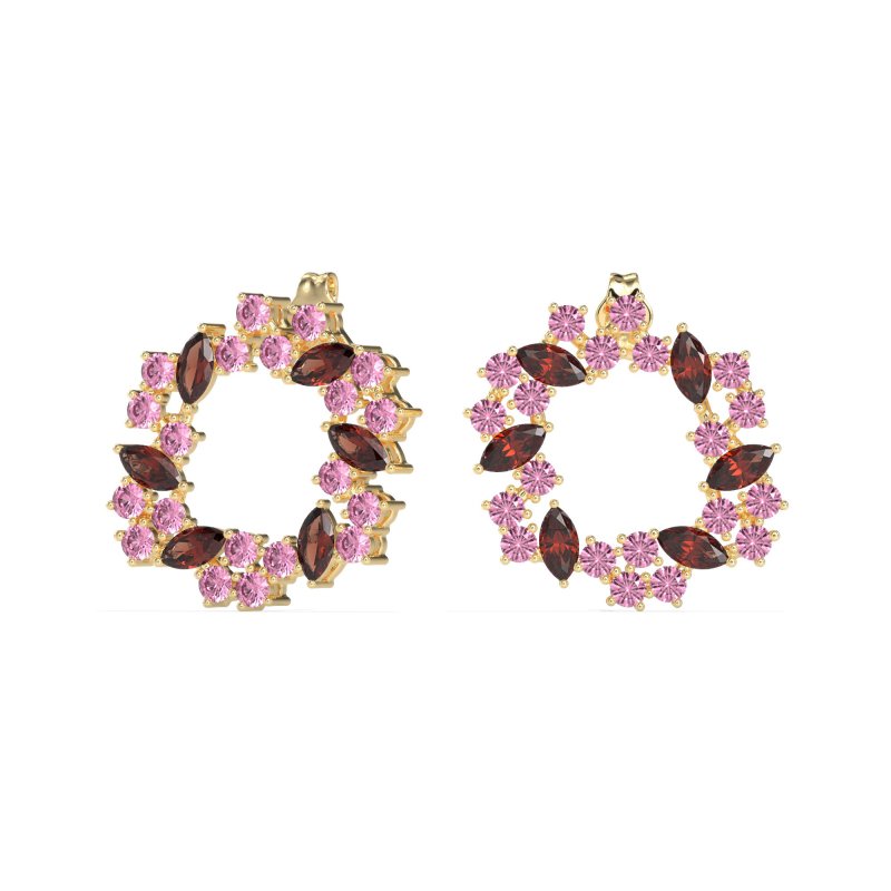 Marquise Fairy Cluster Earrings