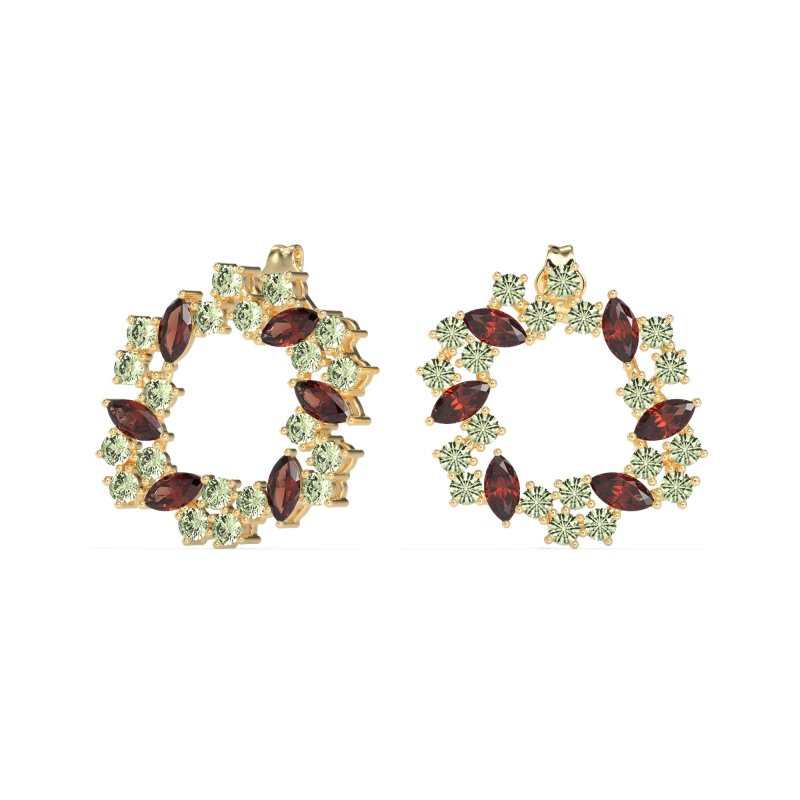 Marquise Fairy Cluster Earrings