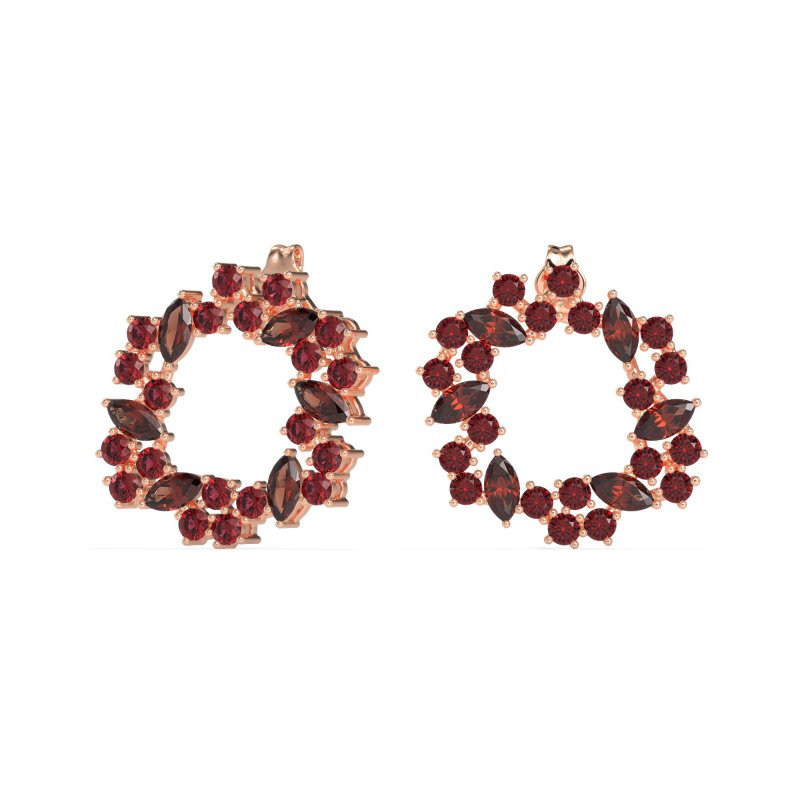 Marquise Fairy Cluster Earrings