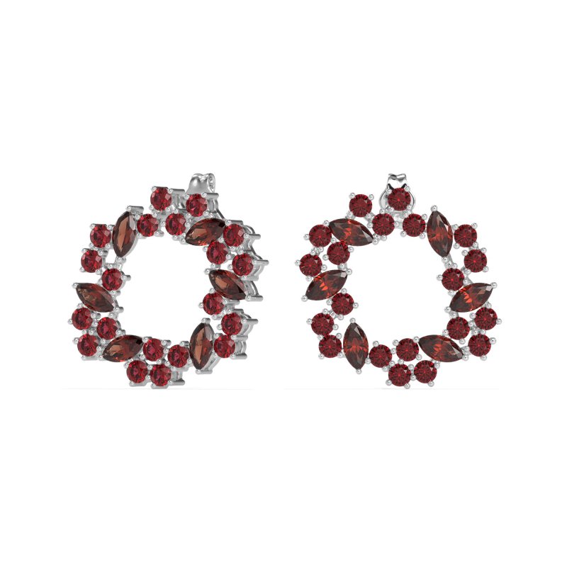 Marquise Fairy Cluster Earrings