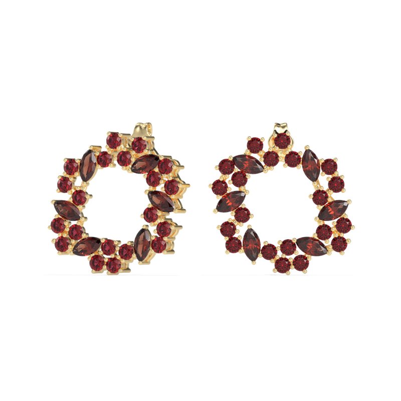 Marquise Fairy Cluster Earrings