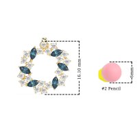 Marquise Fairy Cluster Earrings