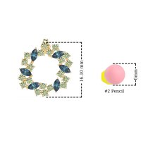 Marquise Fairy Cluster Earrings