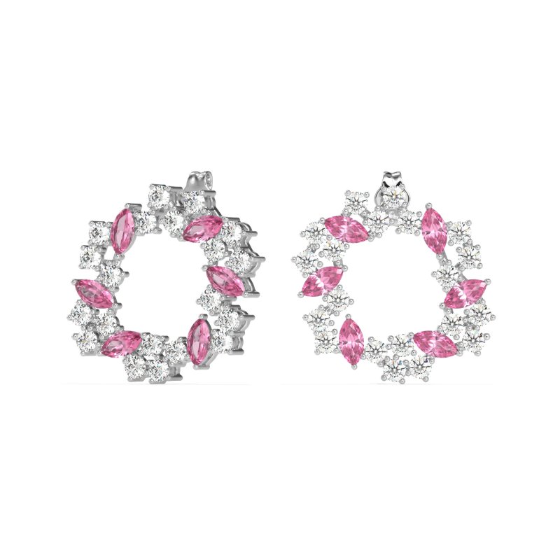 Marquise Fairy Cluster Earrings