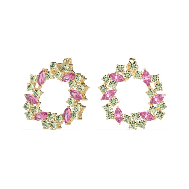 Marquise Fairy Cluster Earrings